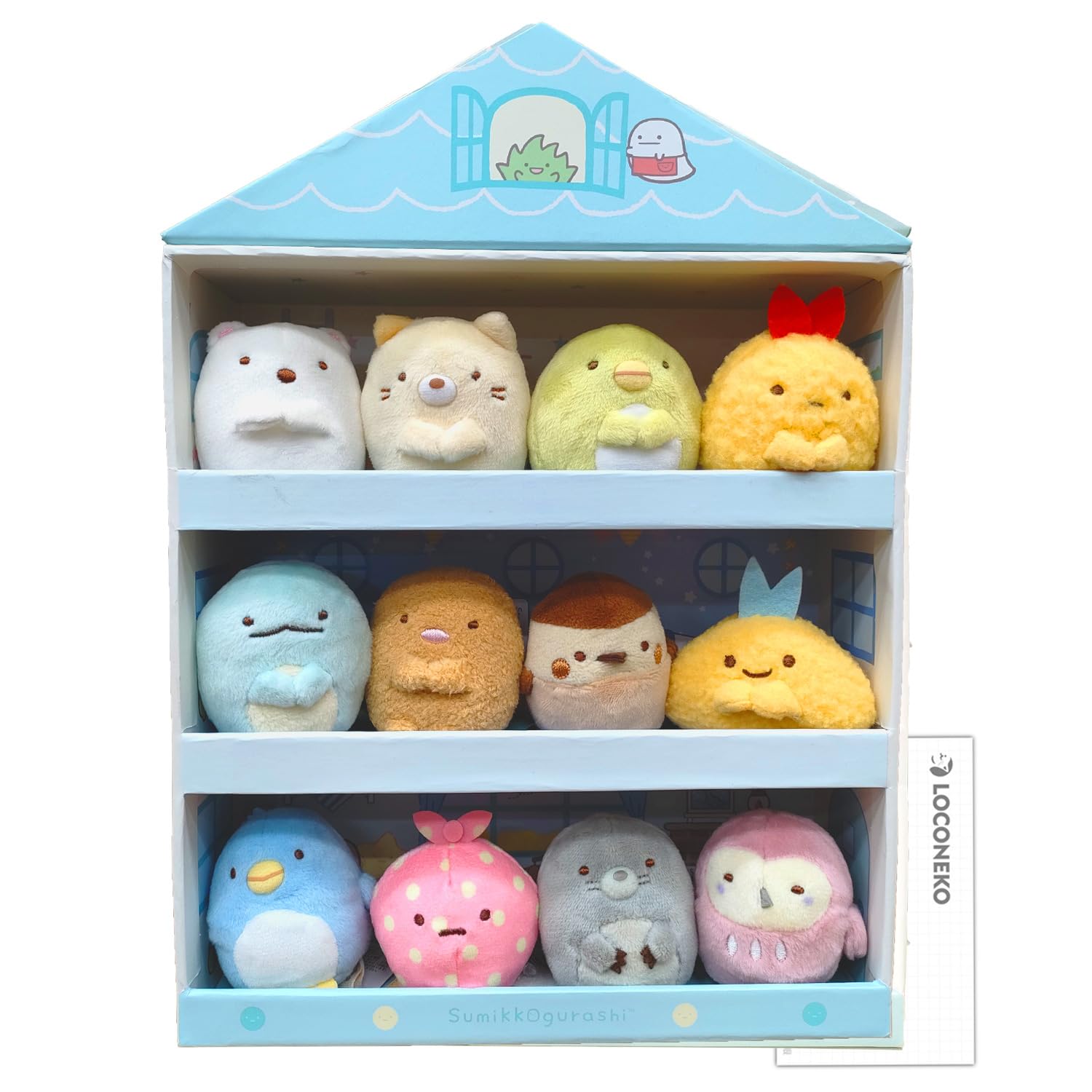 Amazon.co.jp: サンエックス すみっコぐらし てのりぬいぐるみ 12種