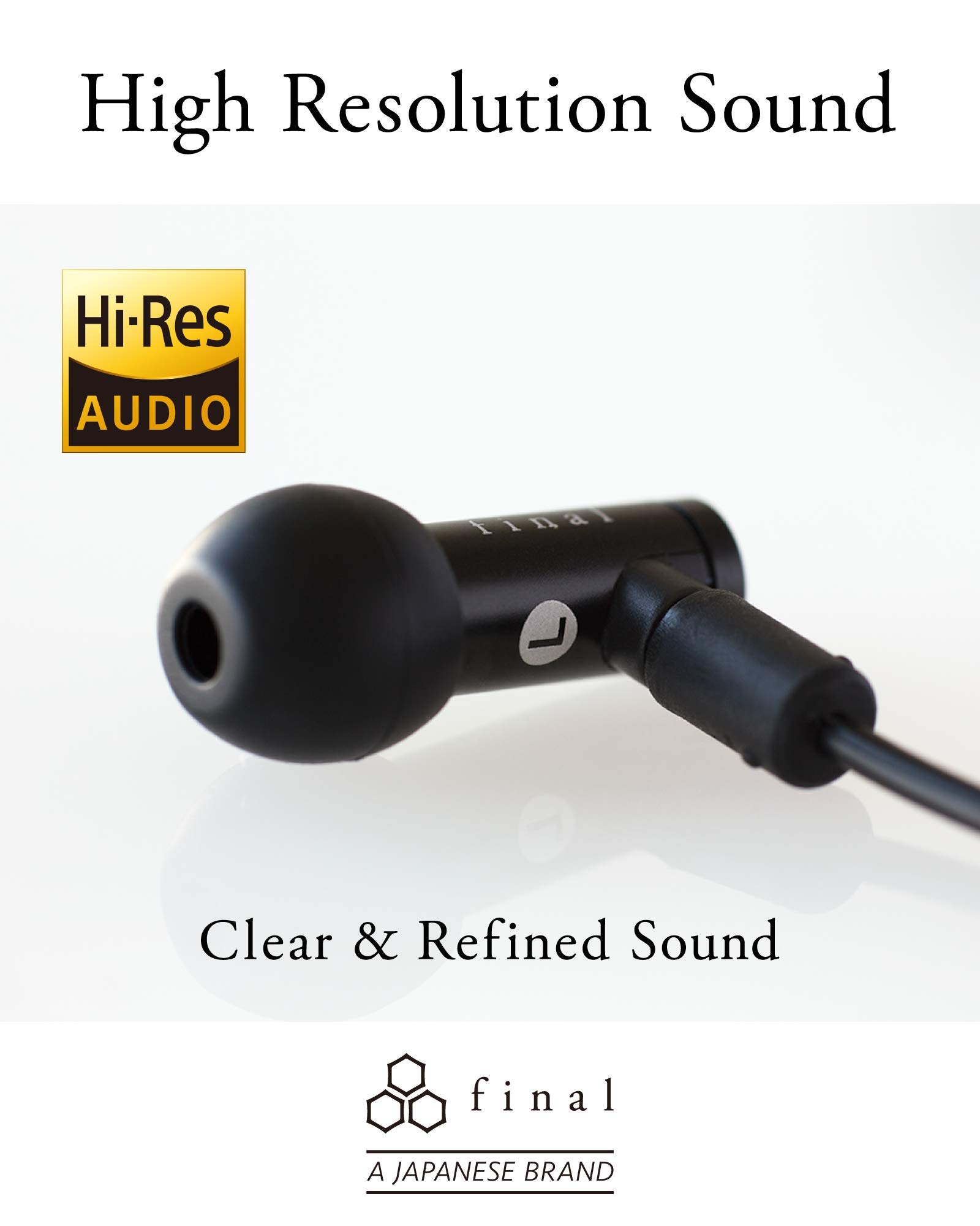 Amazon.com: Final E4000 in Ear Isolating Earphones, 6.4mm Dynamic