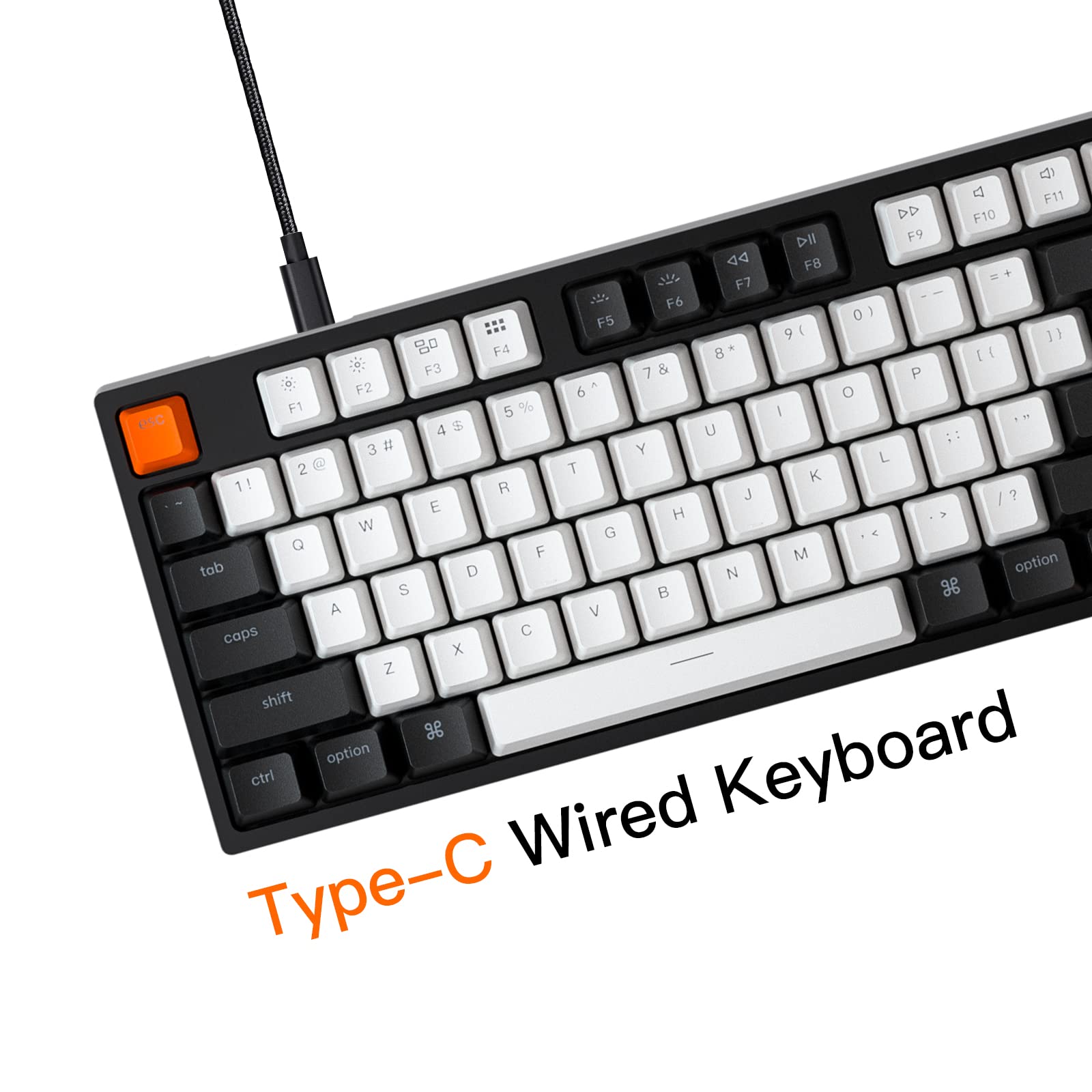 Amazon | Keychron C2 フルサイズ 有線メカニカルキーボード Mac用