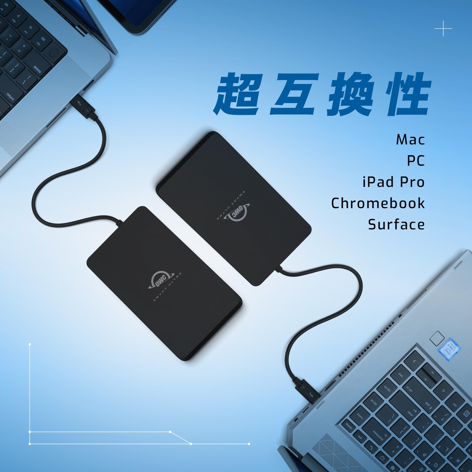 Amazon.co.jp: Envoy Ultra Thunderbolt 5 External SSD (4, TB