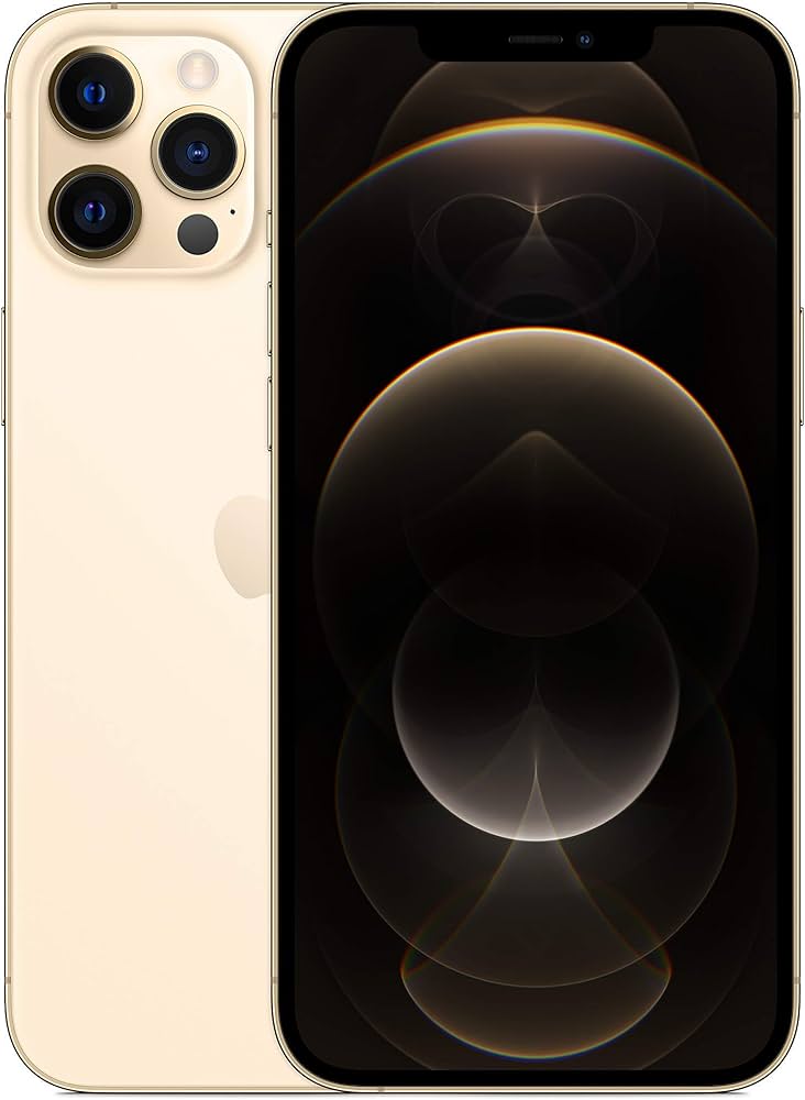 Amazon | 【整備済み品】 Apple iPhone 12 Pro Max 128GB ゴールド SIM