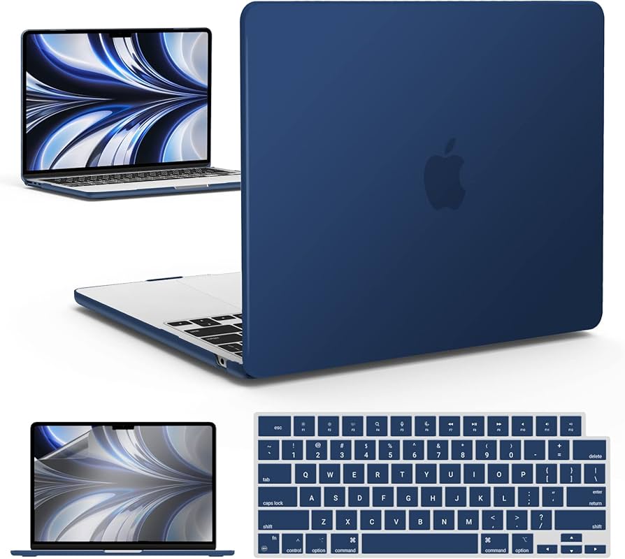 Amazon.com: IBENZER MacBook Air 13 inch Case 2026 2025 2024 2023