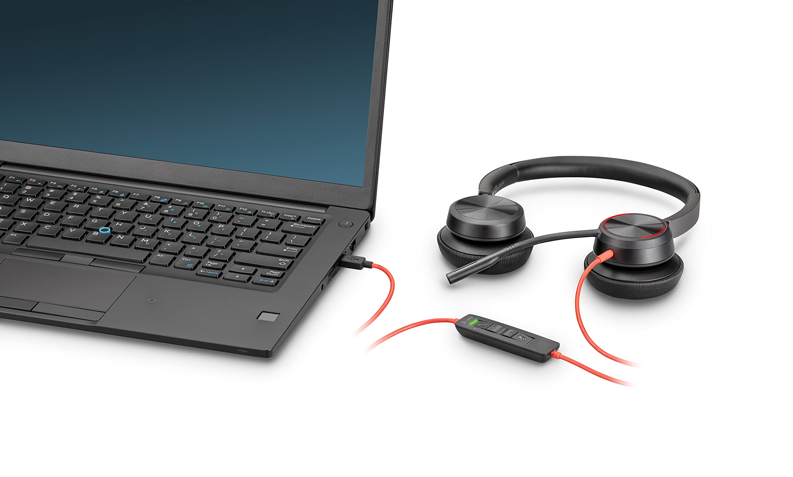 Amazon.com: Plantronics Poly - Blackwire 8225 Wired Headset with
