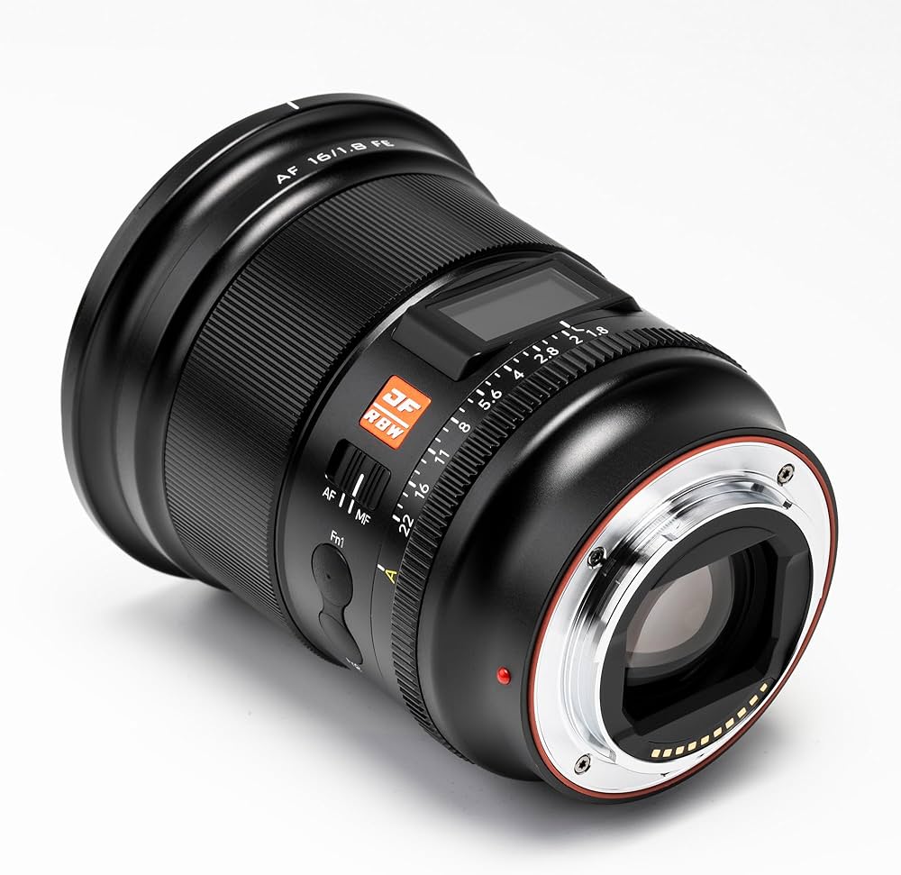 Amazon.co.jp: VILTROX AF 16mm F1.8 FE Sony E マウント 広角レンズ