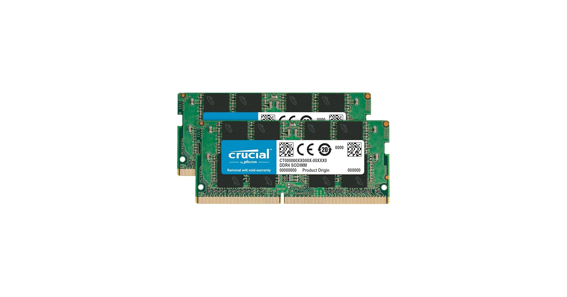 Crucial 16GB kit (8GBx2), 260-pin SODIMM, DDR4 PC4-21300, at