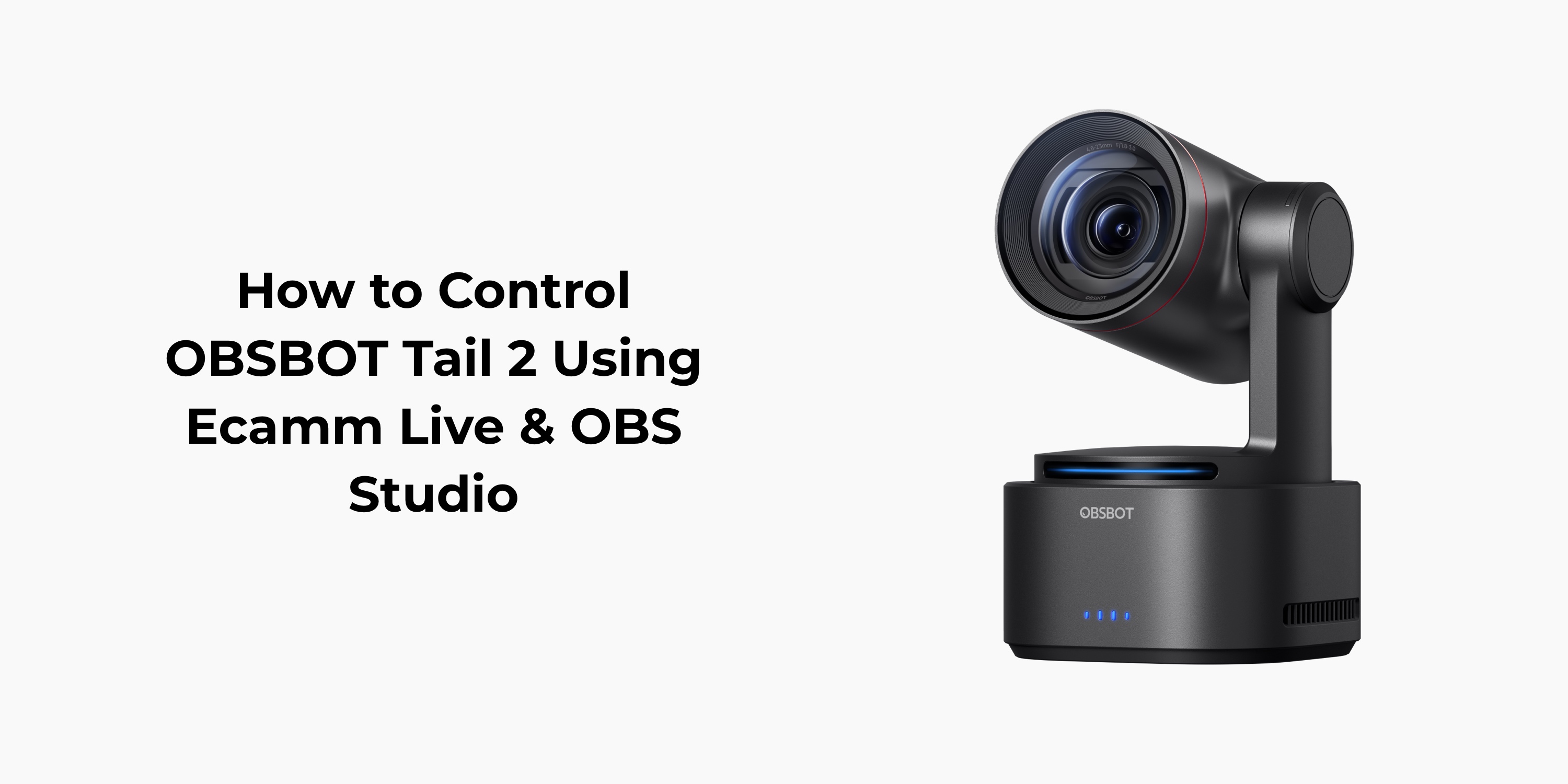 Amazon.com: OBSBOT Tail 2 PTZR NDI Camera 4K@60FPS, Pro AI