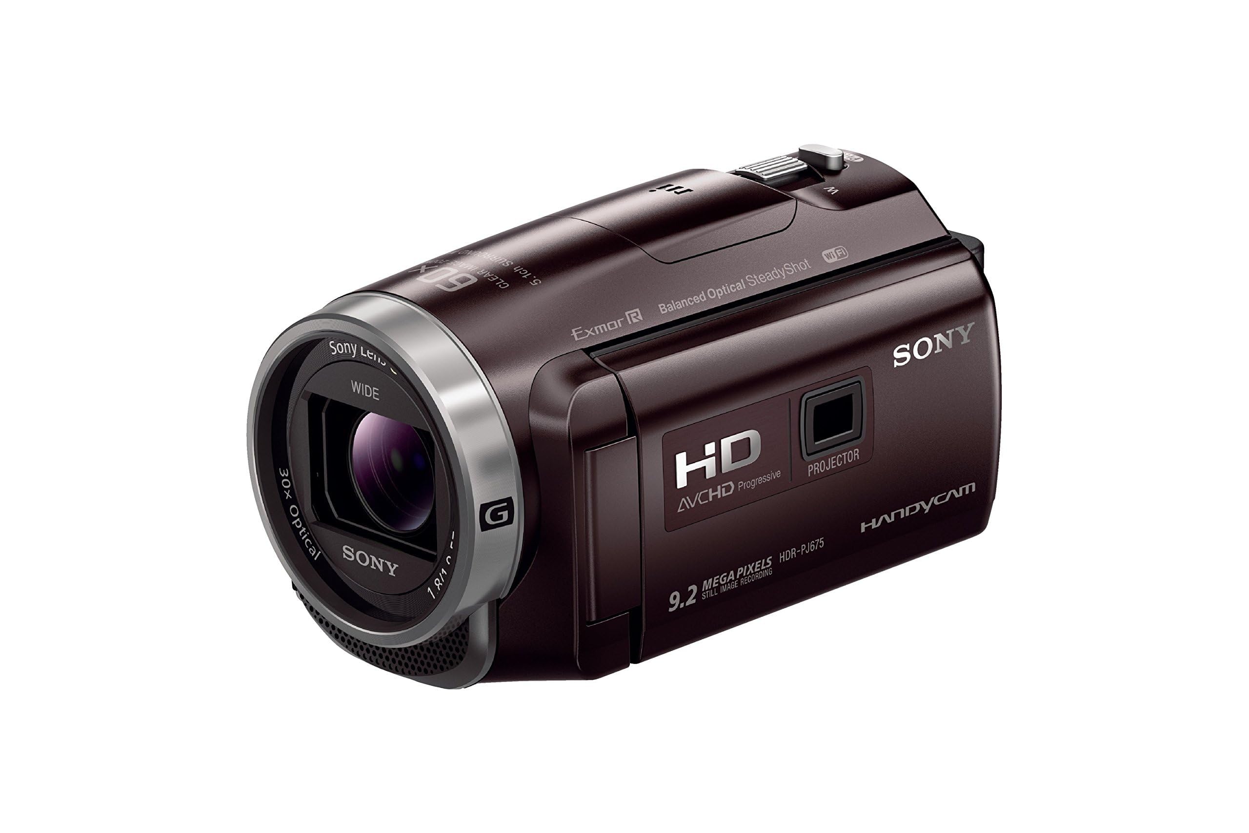 Amazon | SONY ビデオカメラ HDR-PJ675 32GB 光学30倍 ボルドー