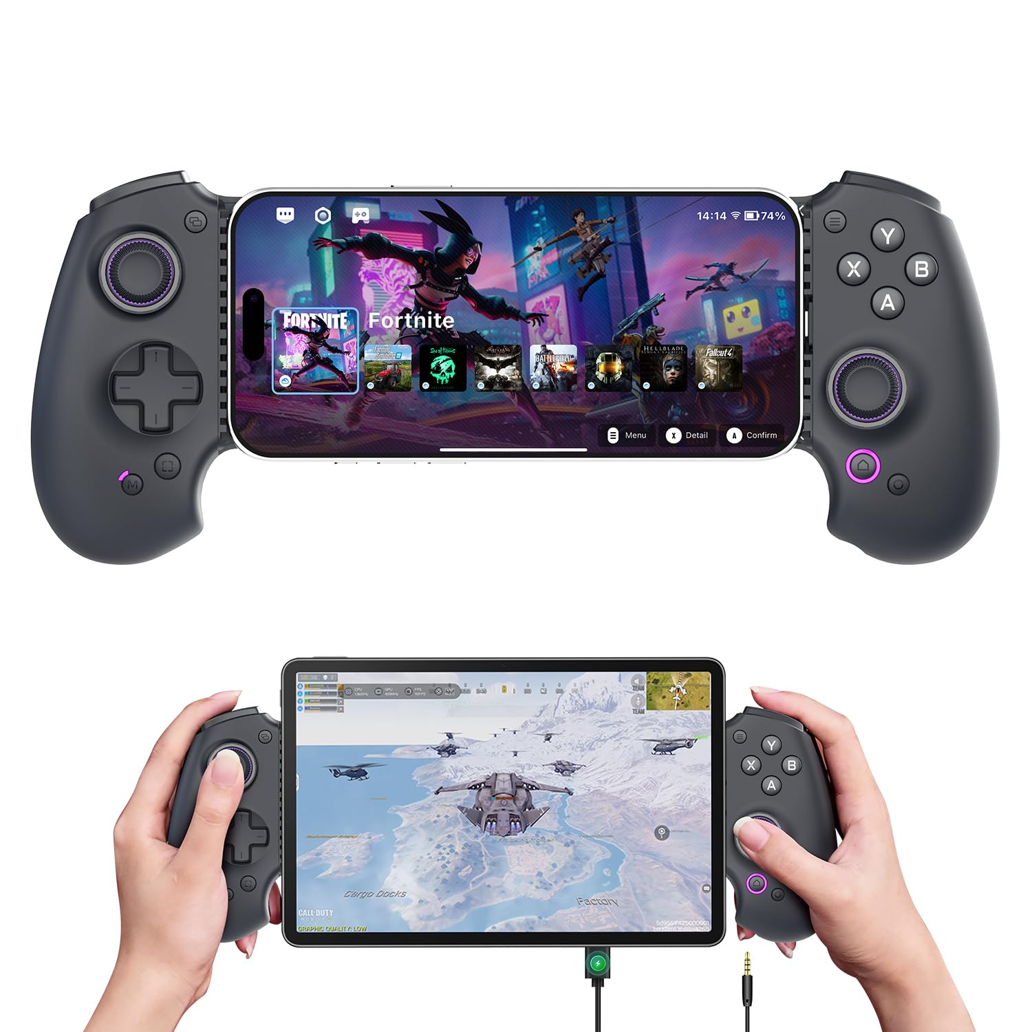 Amazon.co.jp: abxylute S9 プロゲーマー向け フルサイズゲームパッド