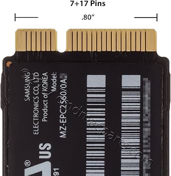 Amazon.com: Odyson - 256GB SSD Replacement for Apple MacBook Air