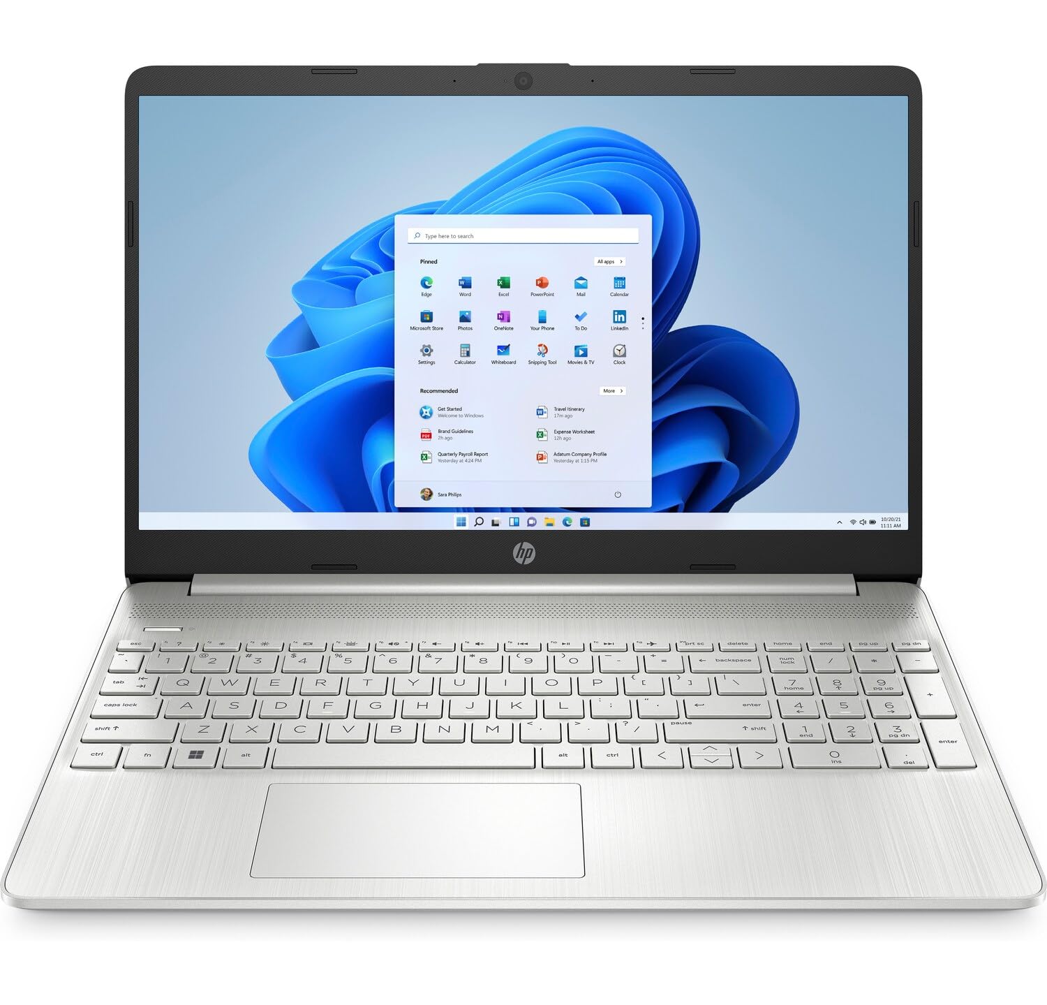 Amazon.com: HP 2022 Laptop 15-DY2702DX 15.6-inch HD Touchscreen