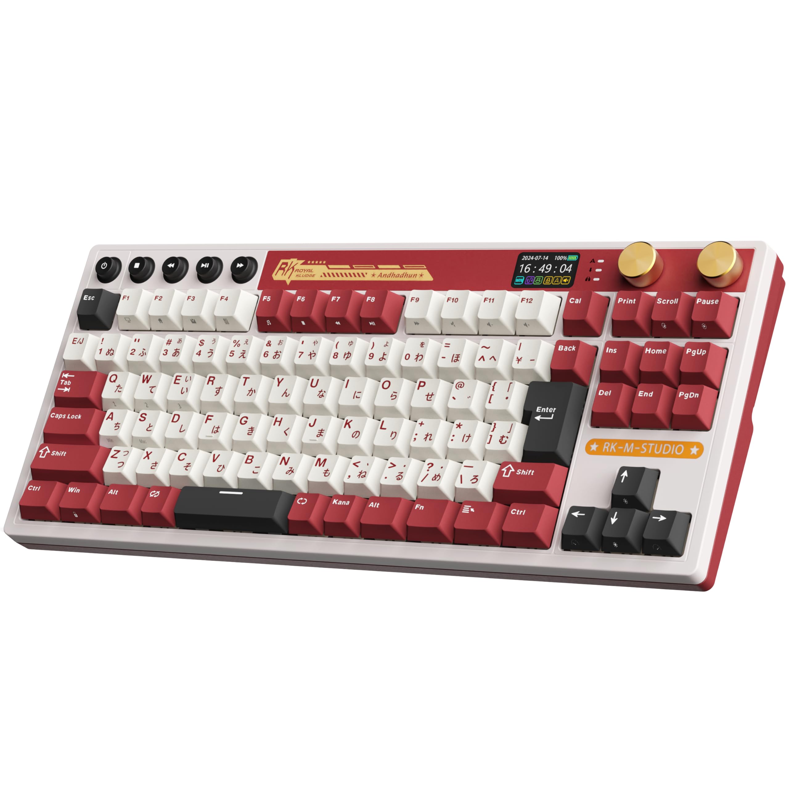 Amazon | 【Amazon.co.jp限定】RK ROYAL KLUDGE M87 ワイヤレス