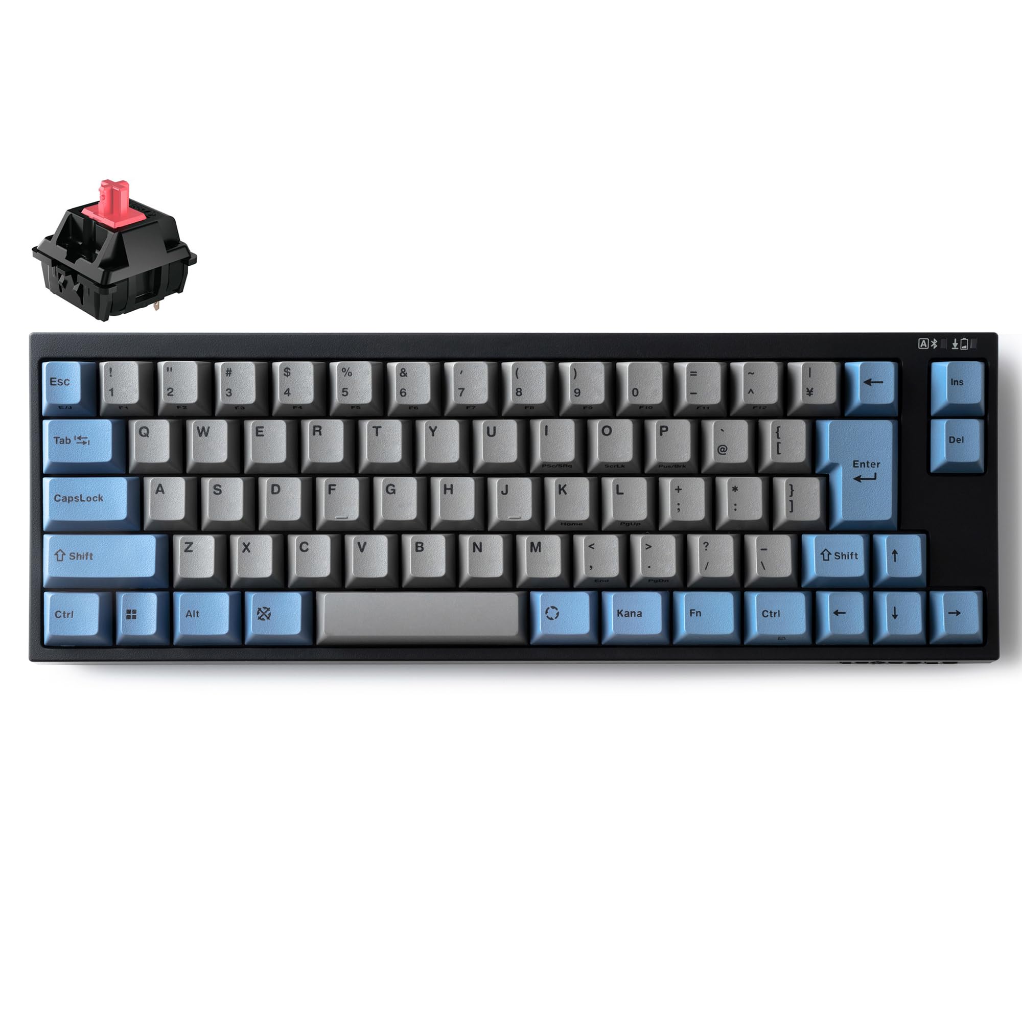 Amazon | LEOPOLD FC660MBT GRAYBLUE Bluetooth/USB-C 日本語配列 かな