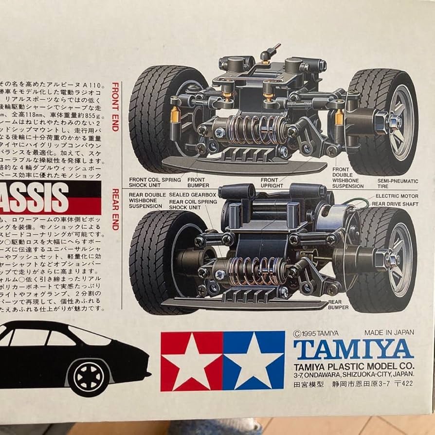 Amazon | タミヤ ラジコン アルピーヌ A110 モンテカルロ '71 M-02