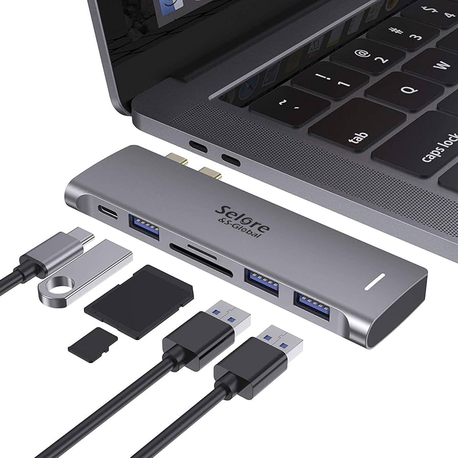 Amazon.com: USB C Adapter for MacBook Pro/Air M1 M2 M3 2021 2020