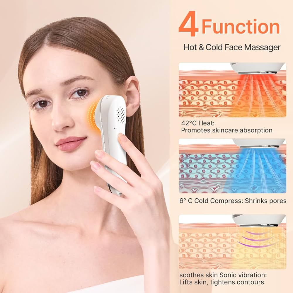 Amazon.com: TOUCHBeauty Face Massager Hot and Cold, 42℃/6