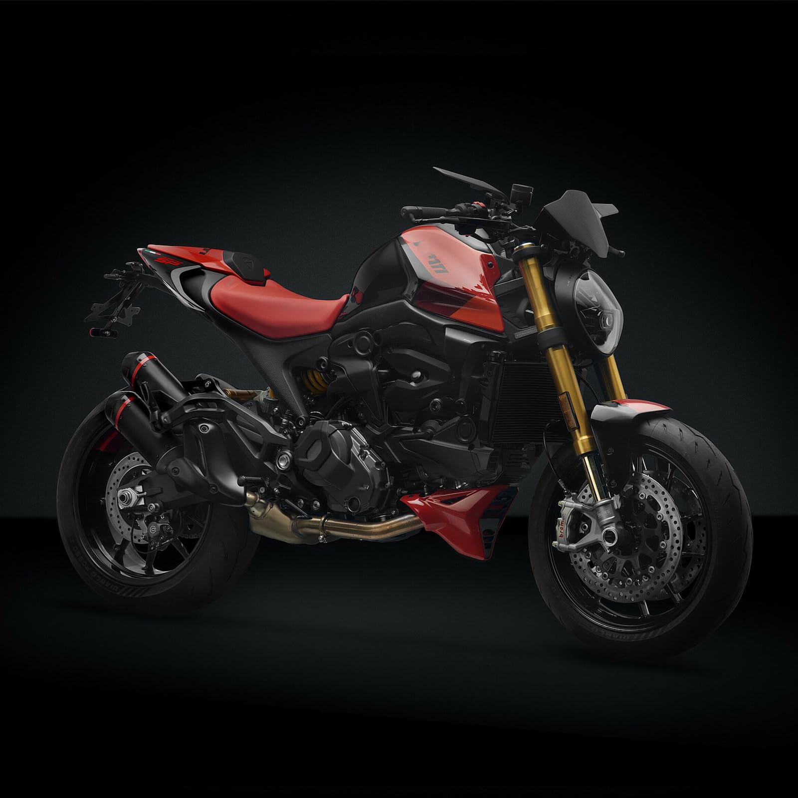 Amazon | バイク用ミラー「ステルス」翼型 対応車種 ドゥカティ
