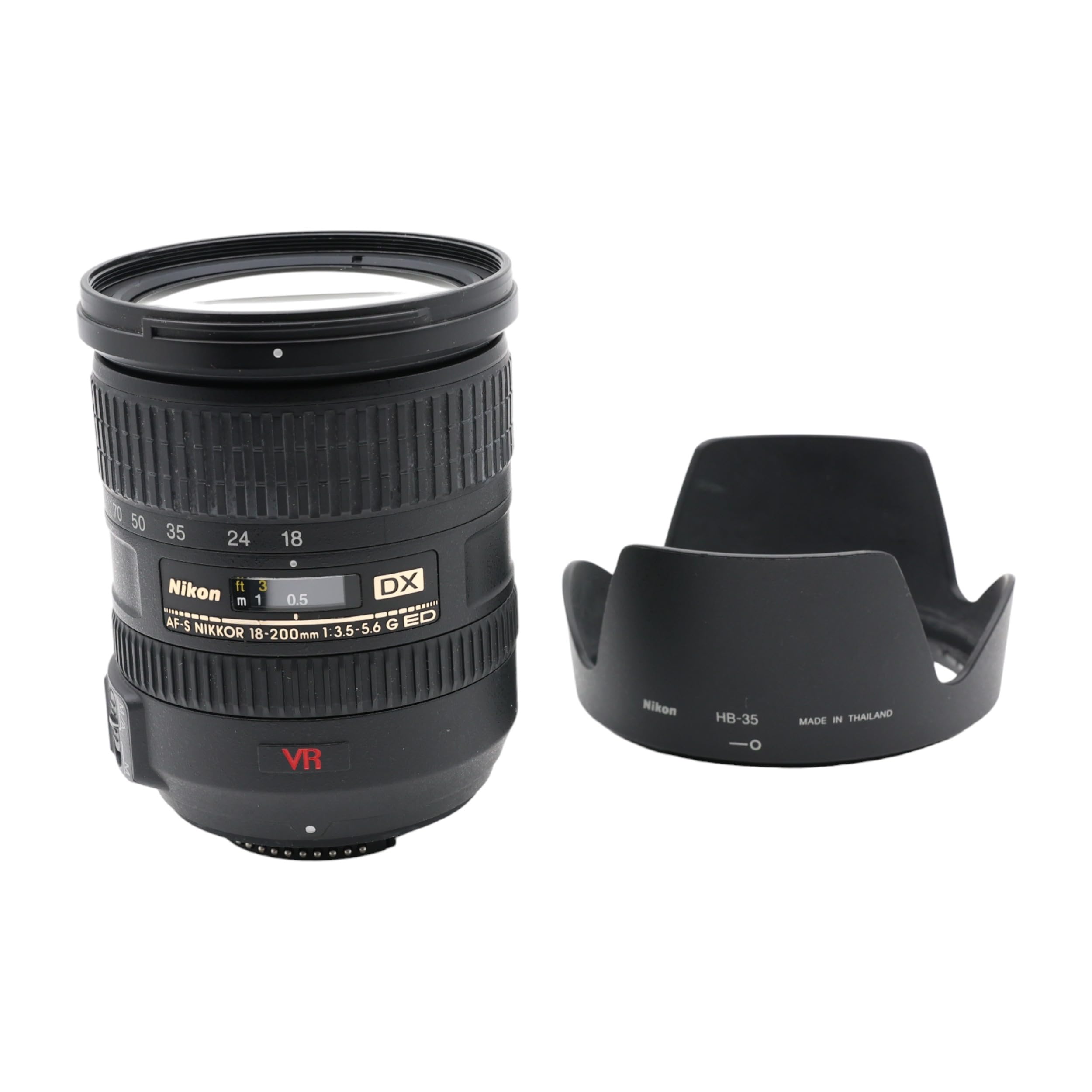 Nikon 18-200mm f/3.5-5.6 G ED-IF AF-S VR DX Zoom Nikkor Lens