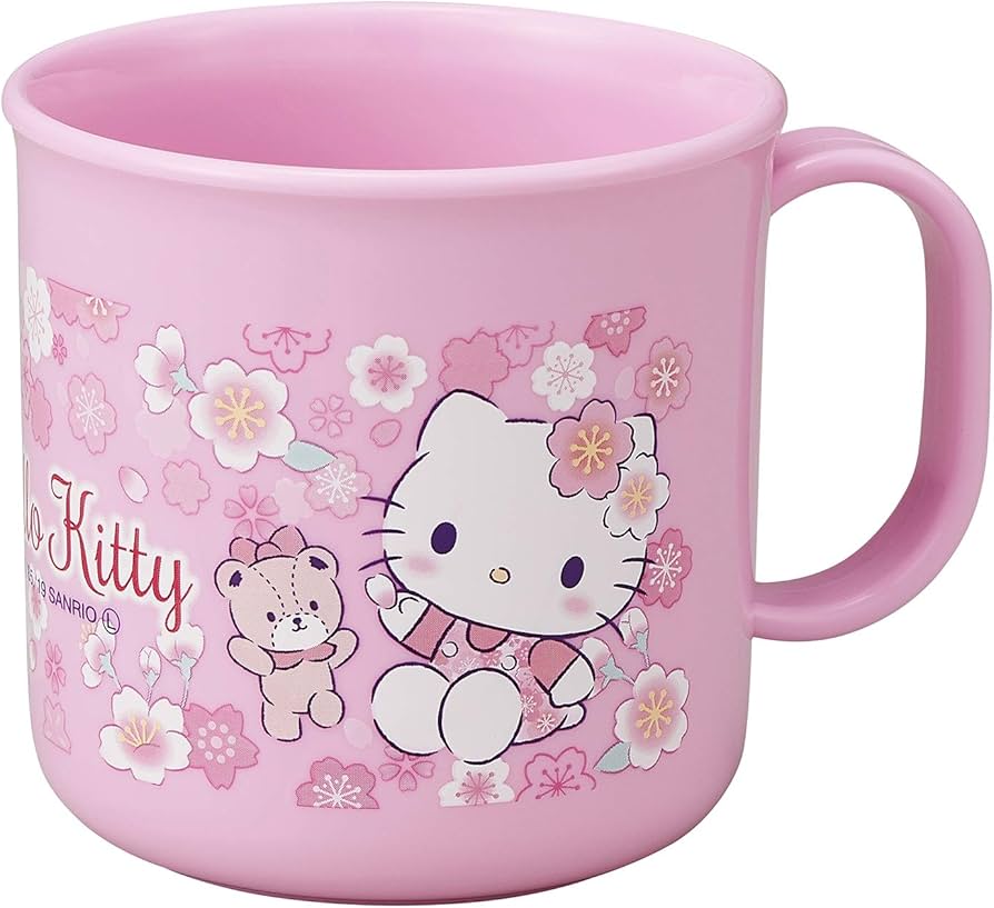 Amazon｜OSK オーエスケー プラカップ ハローキティ さくら 200ml C-1