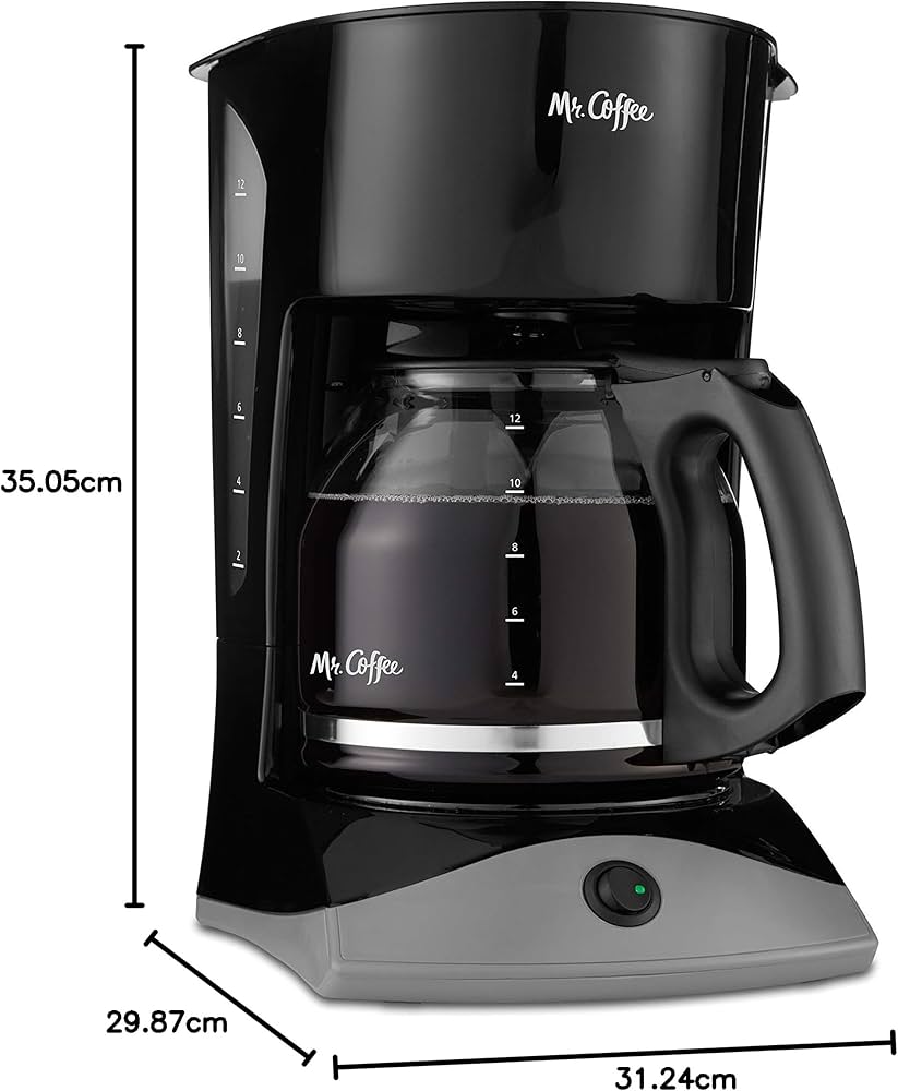 Amazon | Mr. Coffeeブラックコーヒーメーカー 12カップ 自動一時停止