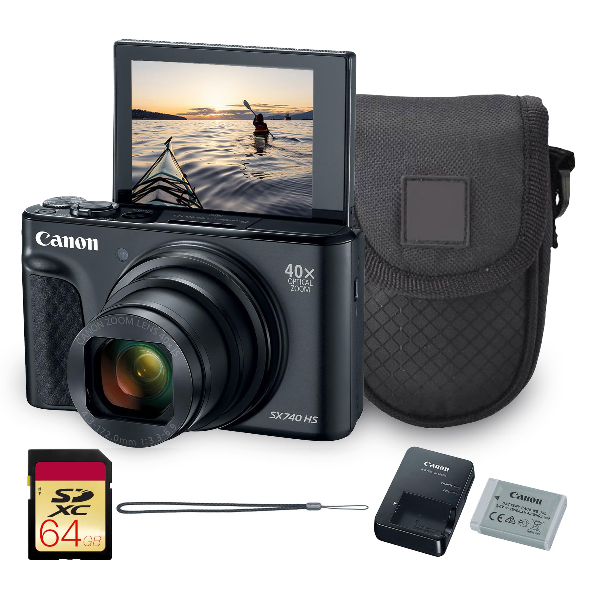 Amazon.com : Canon PowerShot SX740 HS Digital Camera | 20.3MP CMOS