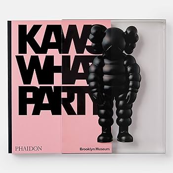 Amazon.com: KAWS: WHAT PARTY (Black on Pink edition