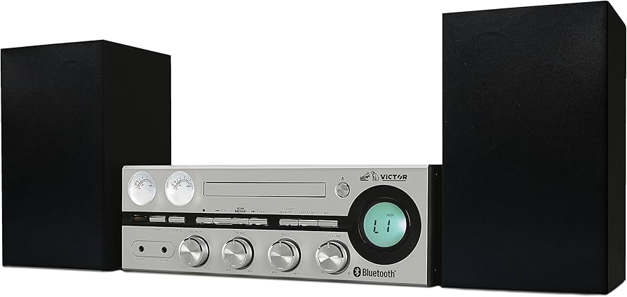 Amazon.com: VICTOR Milwaukee 50 Watt Desktop Bluetooth Stereo