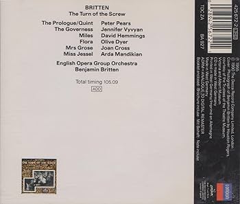 Benjamin Britten, Benjamin Britten, English Opera Group Orchestra