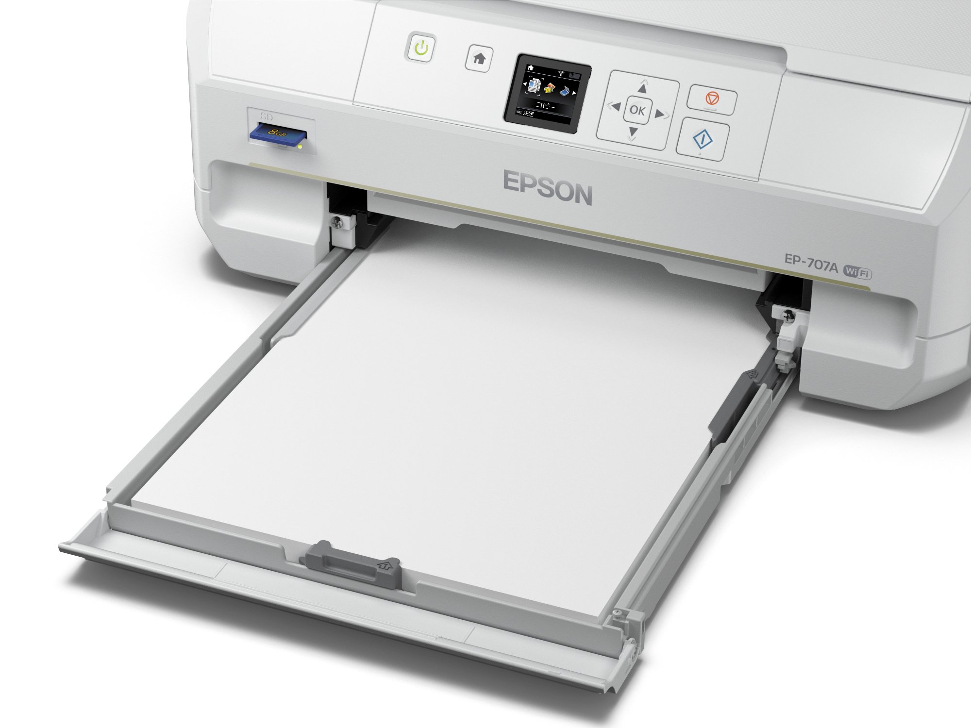 Amazon.co.jp: Epson EP-707A Printer, Inkjet Combo, Carario : Computers