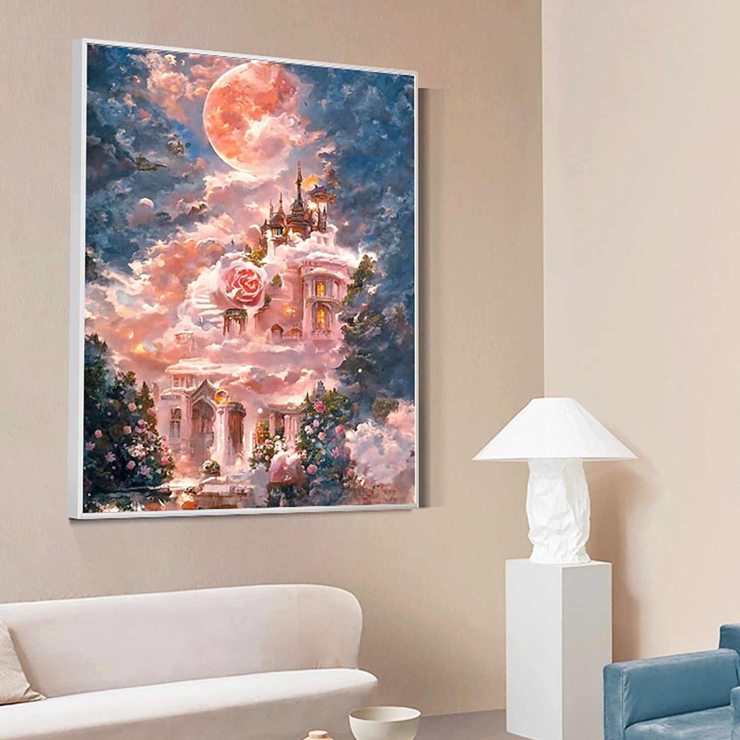 真作 リトグラフ ラフレスキ- 価値ある大型美術品 インテリア版画絵画