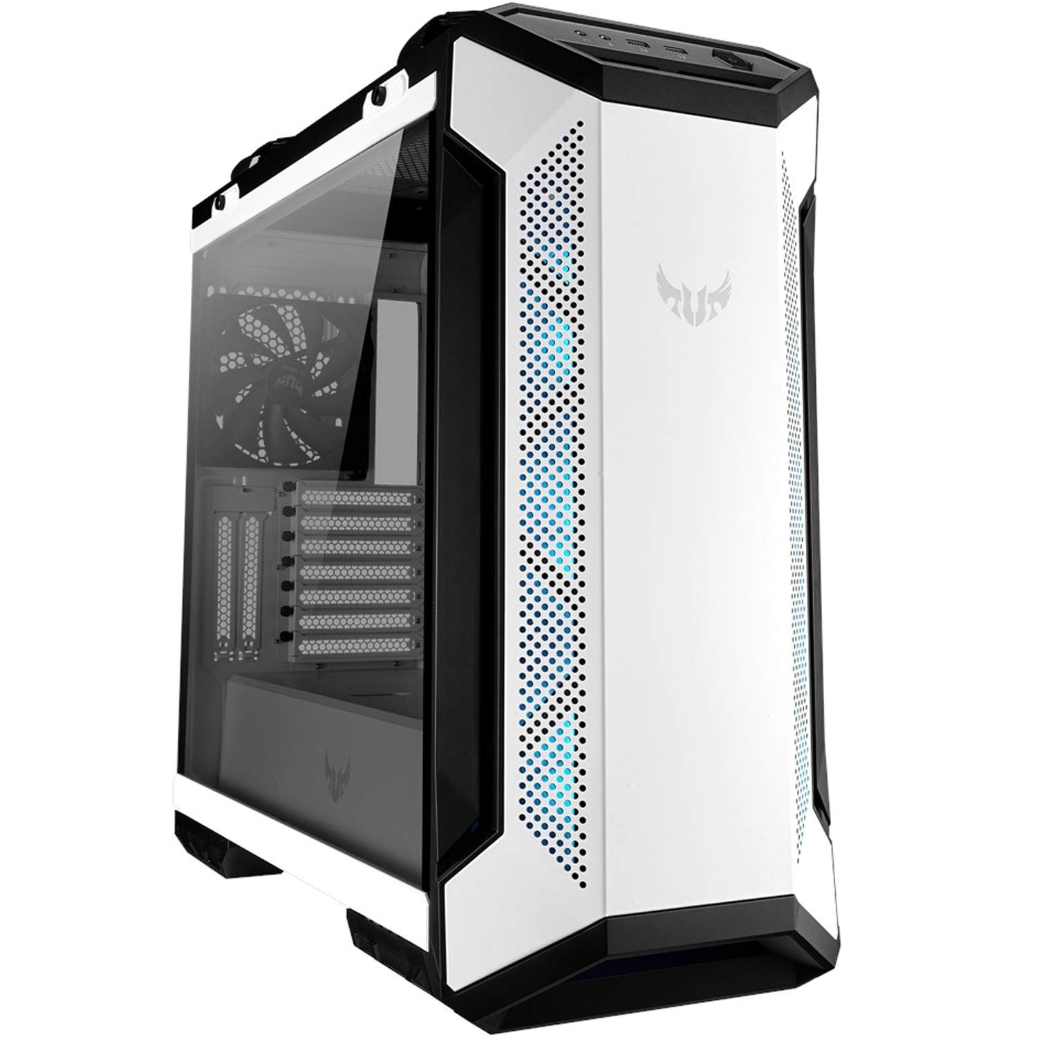 Amazon.com: ASUS TUF Gaming GT501 White Edition Mid-Tower PC Case