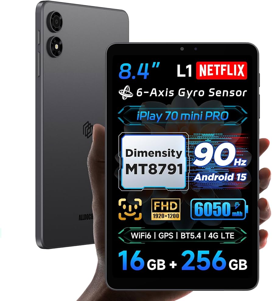 Amazon.com : ALLDOCUBE iPlay 70 mini Pro 8.4 inch Android 15