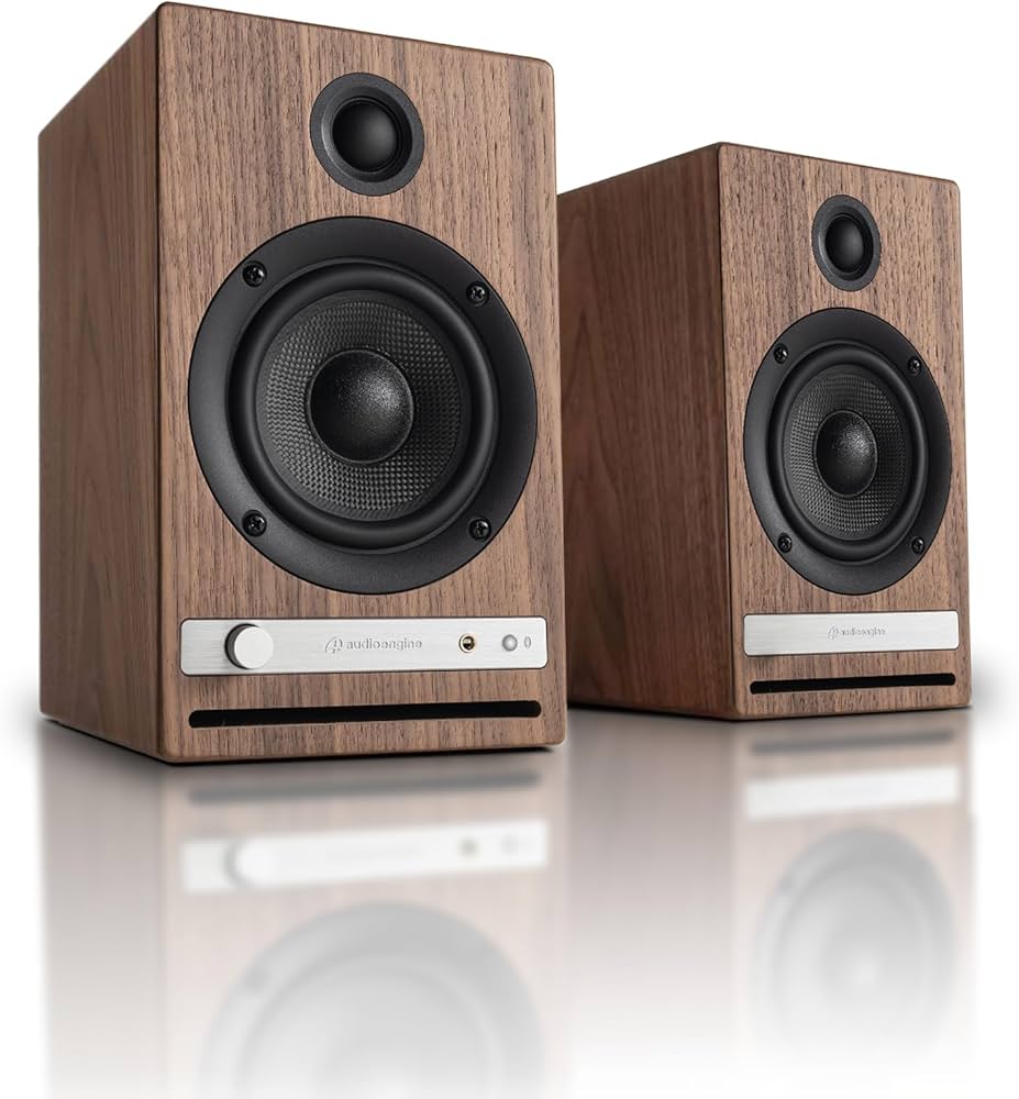 Audioengine HD4 Wireless Speaker Bluetooth | Desktop Monitor