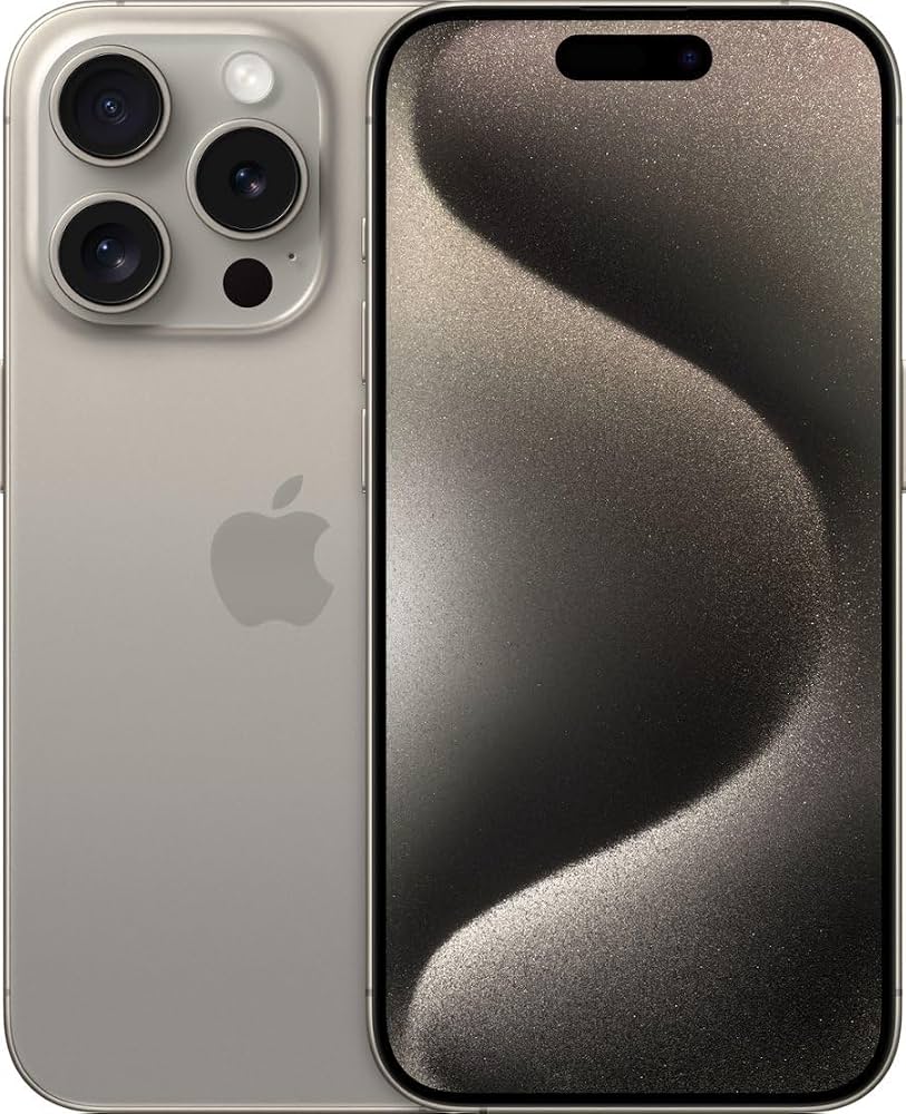 Amazon.com: Apple iPhone (Renewed Premium) 15 Pro, 512GB, Natural