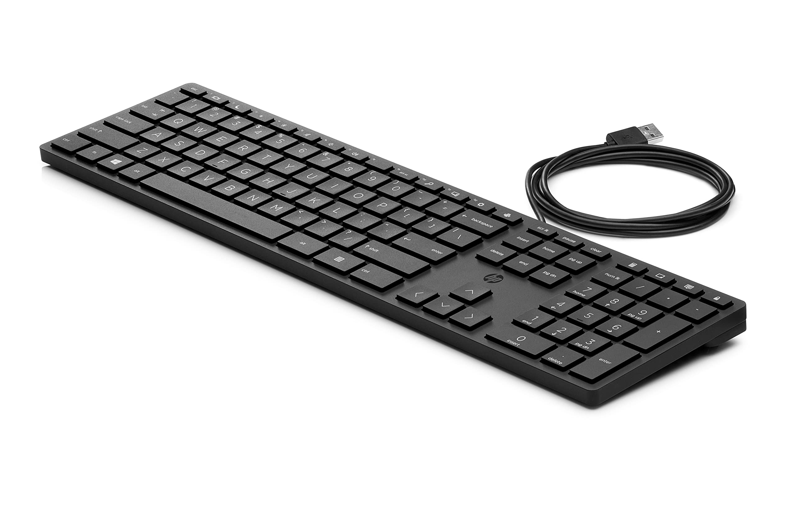 Amazon | HP 有線 USB 薄型 320K 日本語配列 JPキーボード | HP