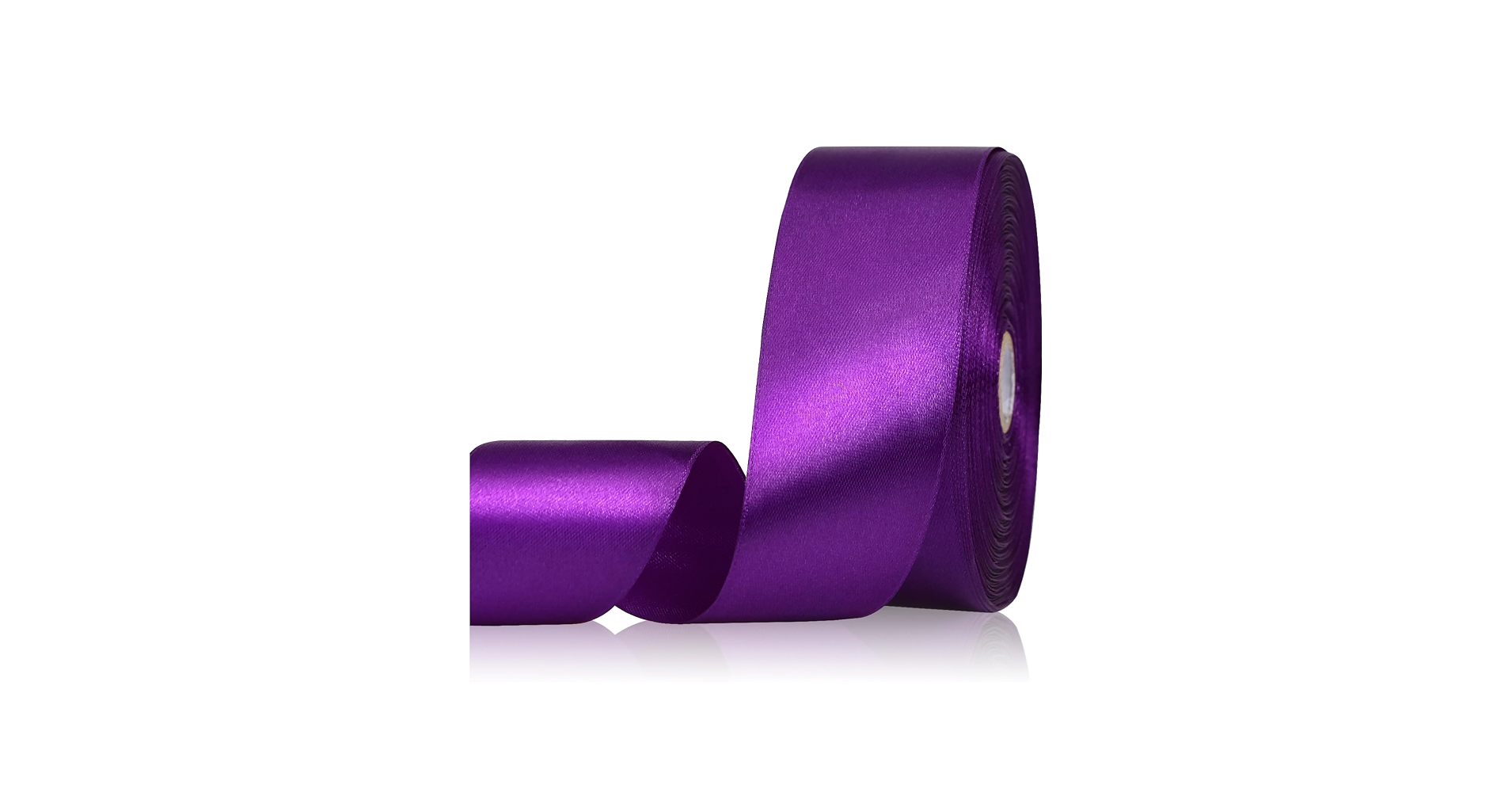 Amazon.com: Sagaat Purple Ribbon 1-1/2 Inch 50 Yards, Solid Satin