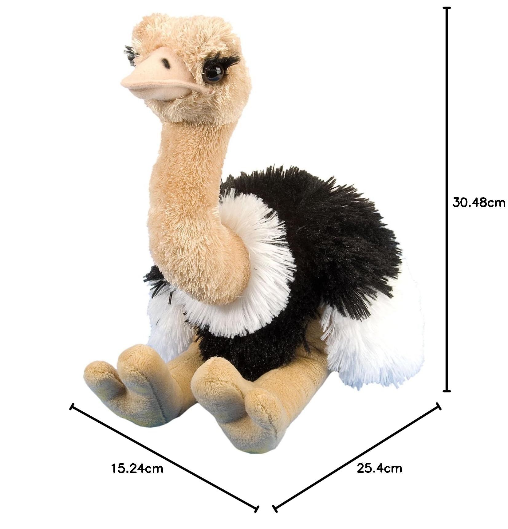Amazon.co.jp: ワイルドリパブリック 動物園シリーズ ダチョウ