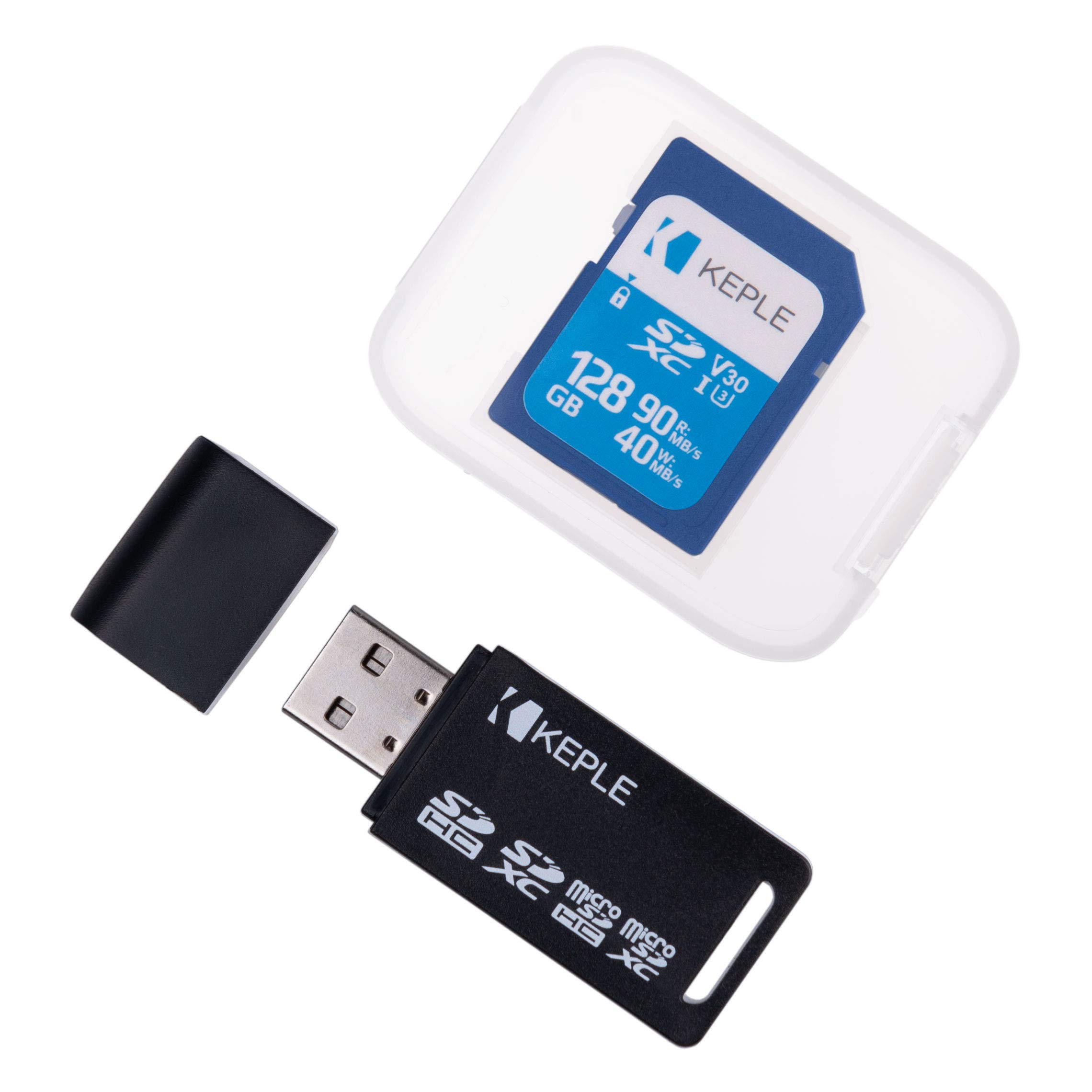 Amazon.co.jp: 128GB SDメモリーカード USBリーダーアダプター付き