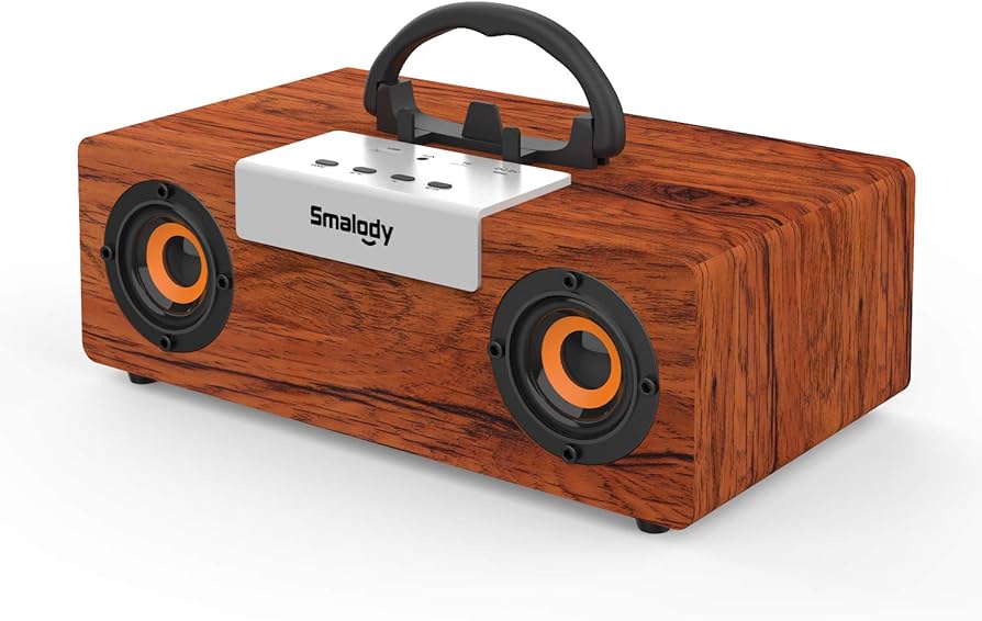 Amazon.co.jp: 木製Bluetoothスピーカー,Smalody PCスピーカー2.1HD