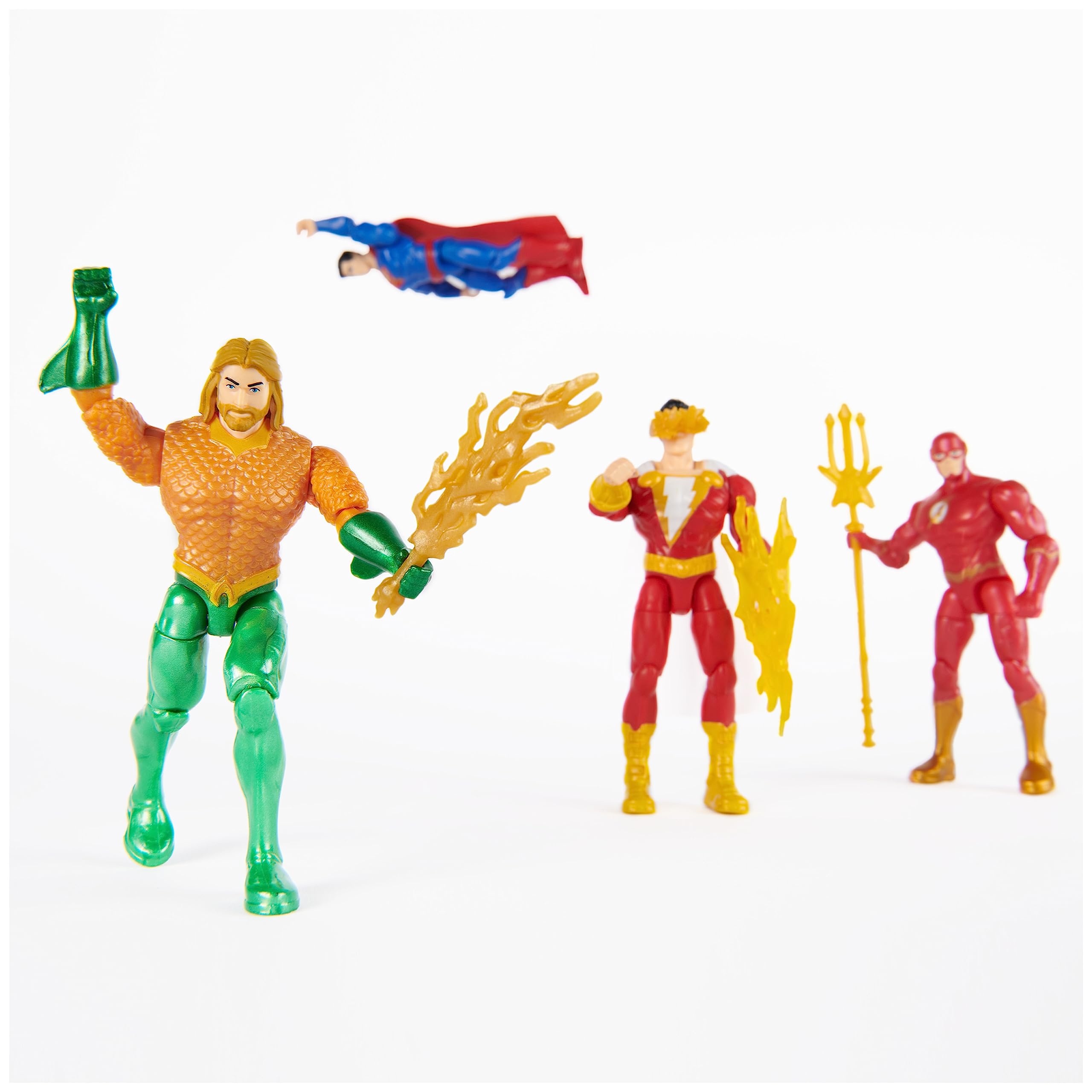 Amazon.co.jp: DCコミックス アクションフィギュア 4個パック スーパー