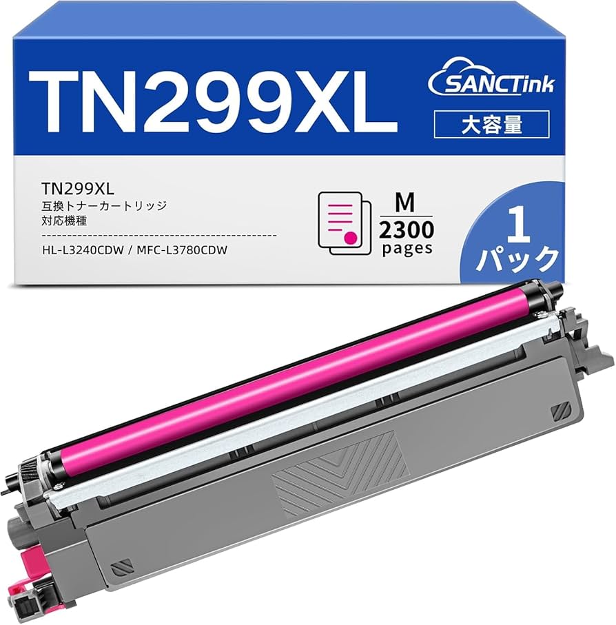 Amazon.co.jp: 【SANCTink】 TN299XLM TN299XL トナー マゼンタ 単品