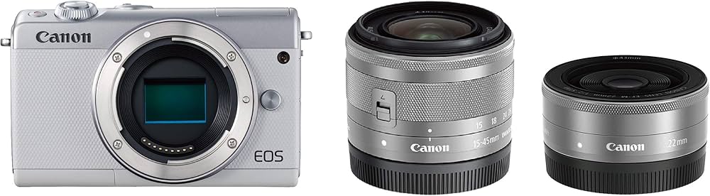 Amazon | Canon ミラーレス一眼カメラ EOS M100 ダブルレンズキット