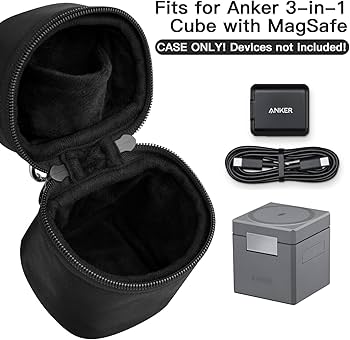 Amazon.com: CaSZLUTION Travel Case Compatible with Anker 3-in-1