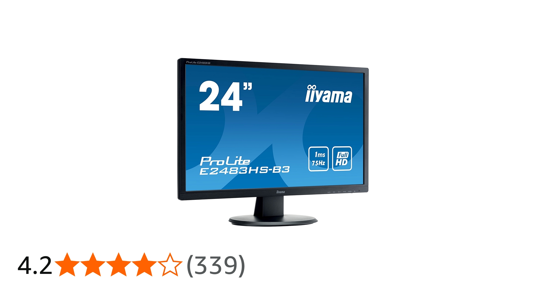 Amazon.co.jp: iiyama モニター ディスプレイ E2483HS-B3(24インチ