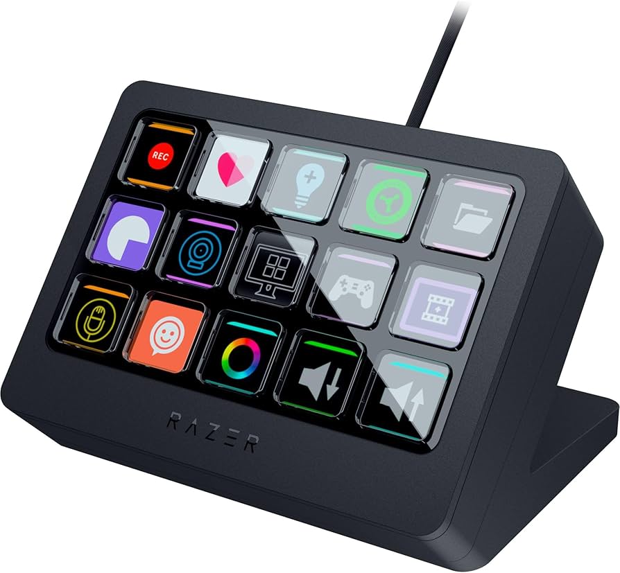 Razer Stream Controller X: All-in-One Keypad for Streaming - 15