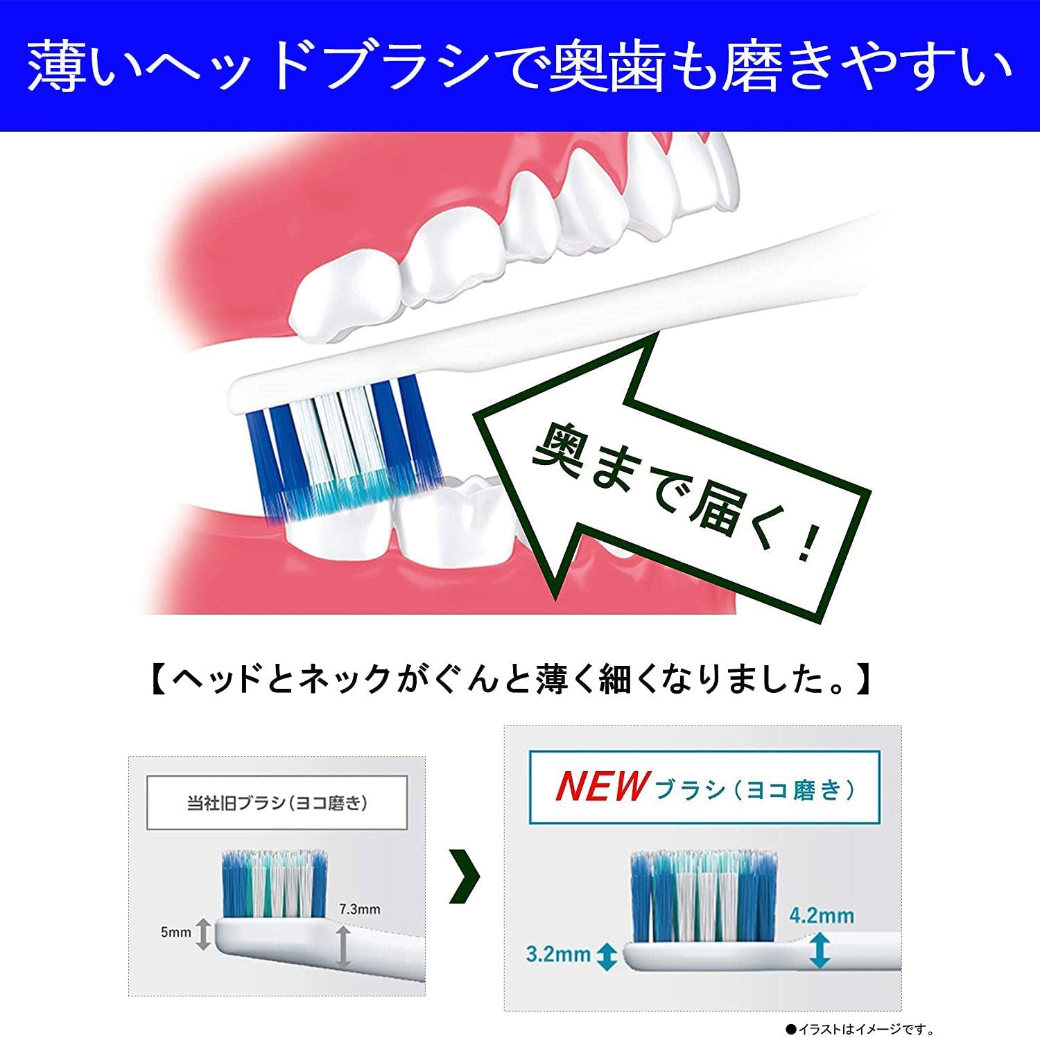 Amazon.co.jp: パナソニック 電動歯ブラシ ドルツ 白 EW-CDP35-W