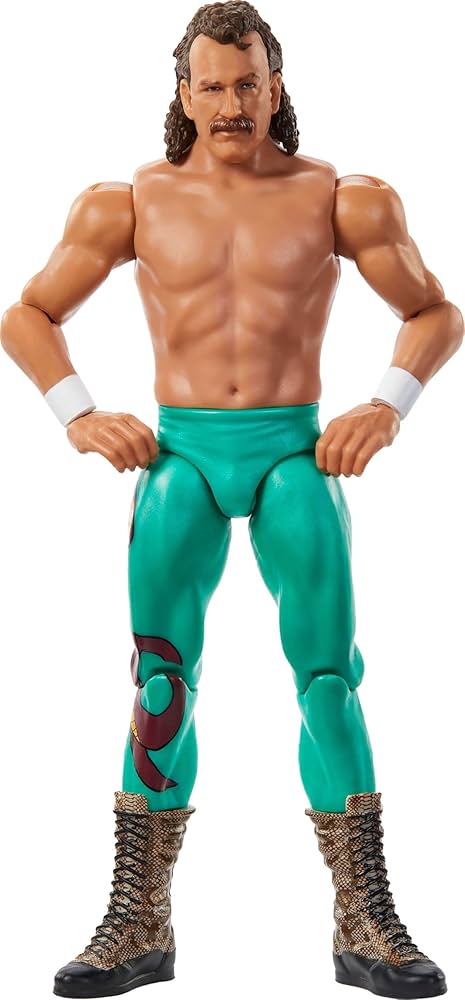 Amazon.com: Mattel WWE Jake Roberts Action Figure, Main Event
