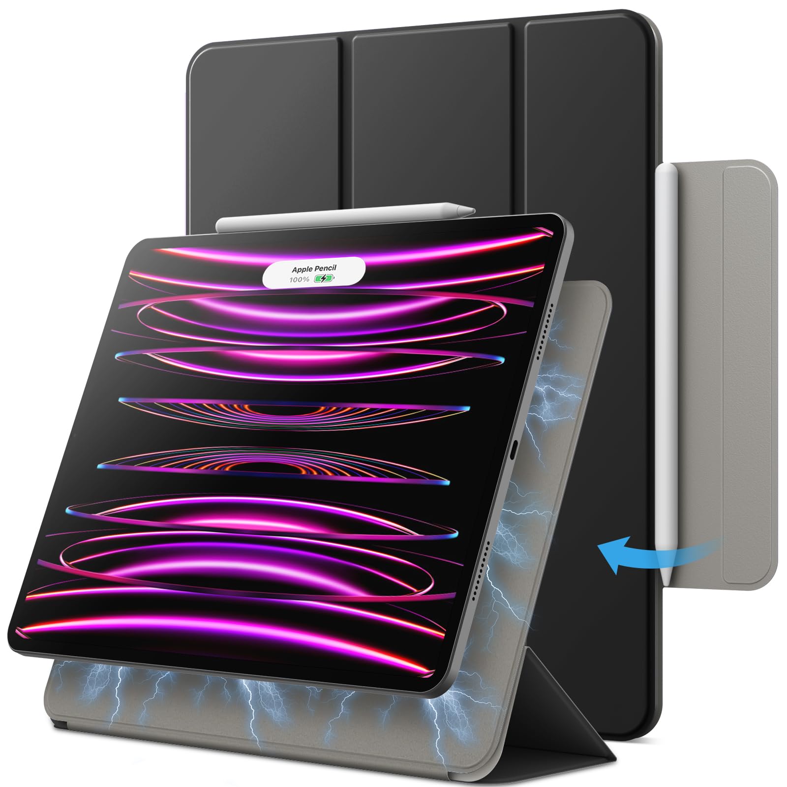 Amazon.com: JETech Magnetic Case for iPad Pro 12.9 Inch 2022/2021