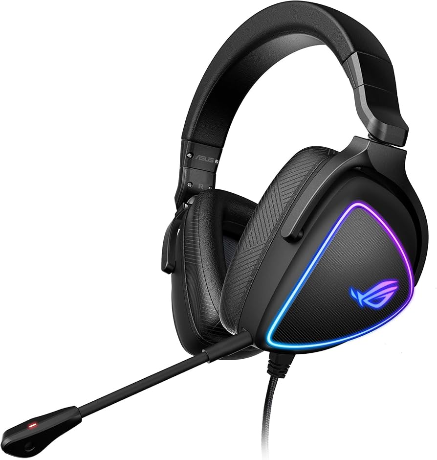 Amazon.co.jp: ASUS ゲーミングヘッドセット ROG DELTA S AIノイズ