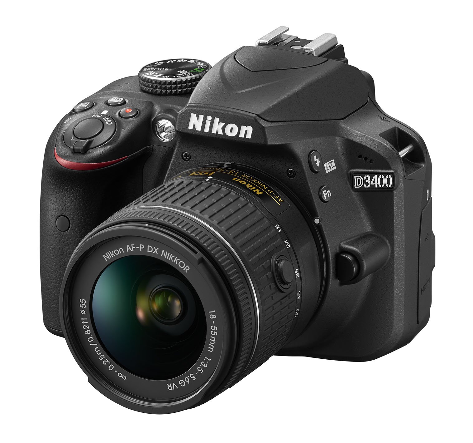Amazon.co.jp: Nikon D3400 AF-P 18-55 VR DSLR Camera Lens Kit Black