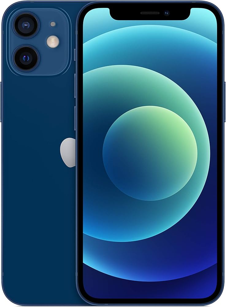 Amazon.com: Apple iPhone 12 mini (256GB, Blue) [Locked] + Carrier